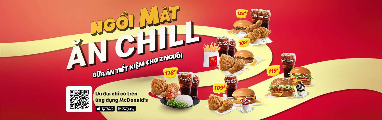 Ưu đãi ăn chill McDonald's