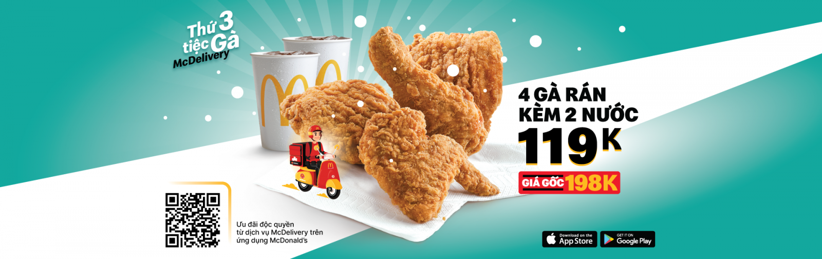 Ưu đãi ngày gà McDonald's